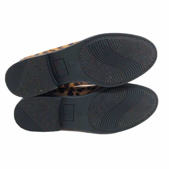 (SH-274) Time And Tru Leopard Print Boots Size 8 - Picture 5 of 5